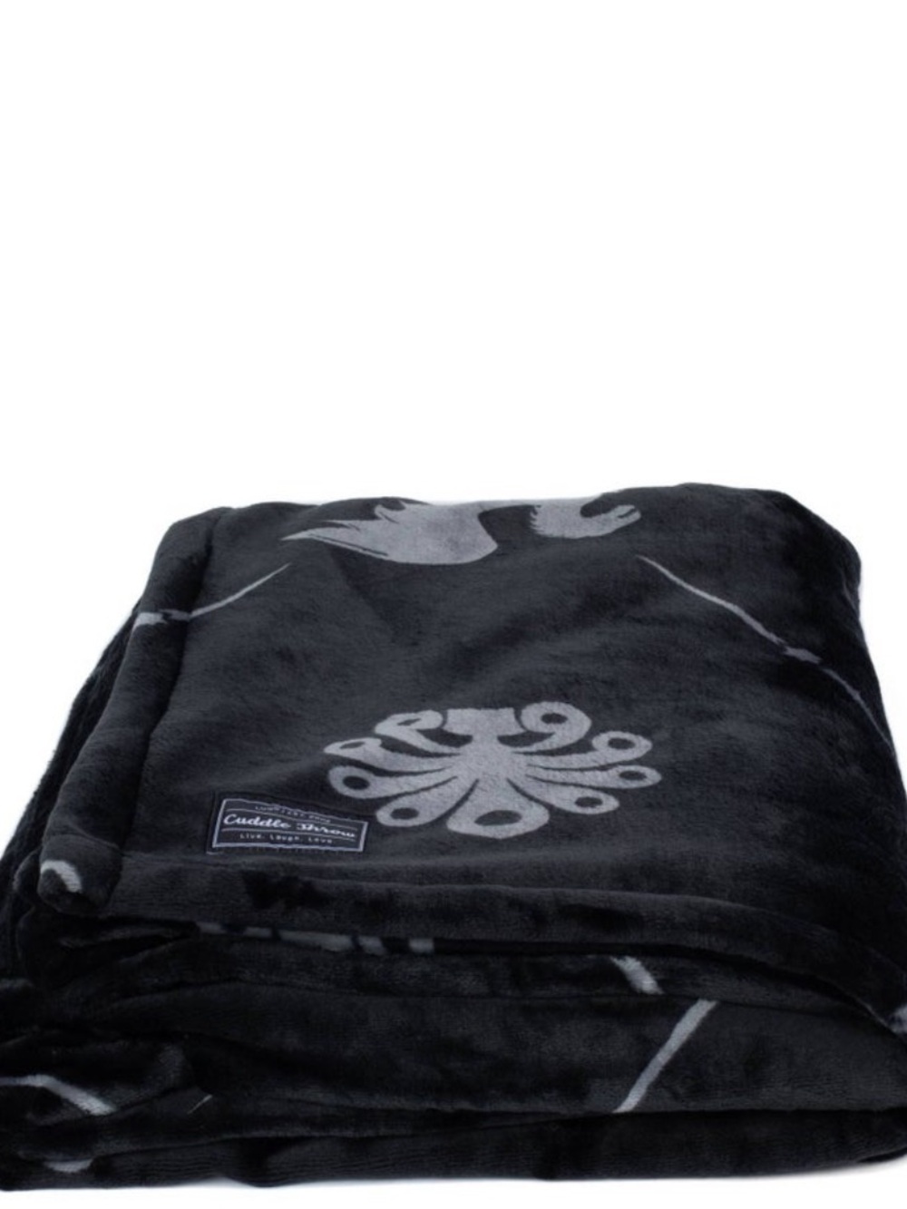 Lug Cuddle Throw Blanket Dragon Black